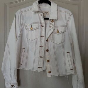 Target - White Denim Jacket